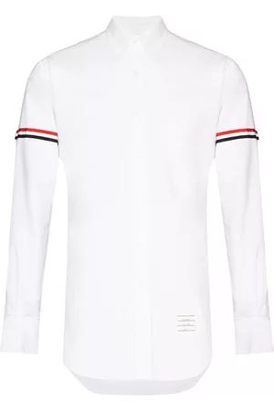 Thom Browne Camisa RWB de manga larga