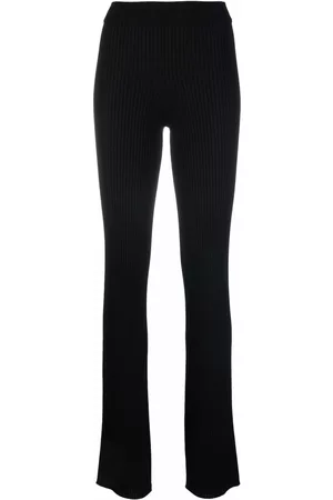 MRZ Pantalones de punto de canalé