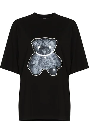 We11 Done Camiseta con motivo de oso