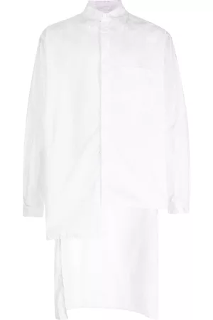 YOHJI YAMAMOTO Camisa asimétrica de manga larga