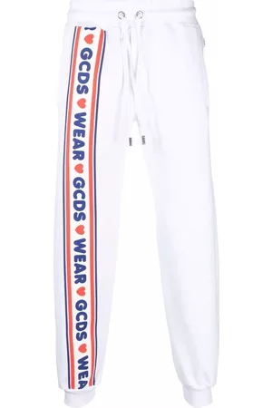 GCDS Pantalones de chándal con logo estampado