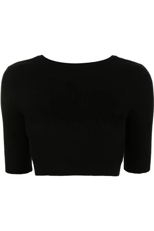 Cashmere In Love Top corto Liza con espalda redonda
