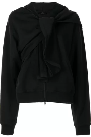GOEN.J Sudadera con capucha y cremallera