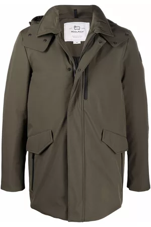 Woolrich Abrigo midi con capucha