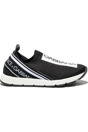 Dolce & Gabbana Zapatillas estilo calcetín con logo