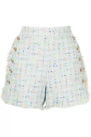 Edward Achour Paris Shorts de tweed estilo marinero