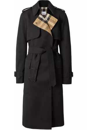 Burberry Gabardina con contraste