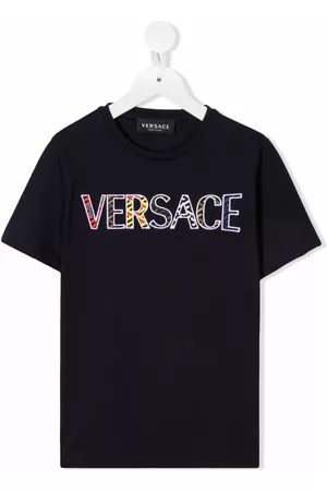 VERSACE Camiseta con aplique del logo