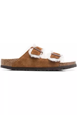 Birkenstock Sandalias Arizona con forro de pelo