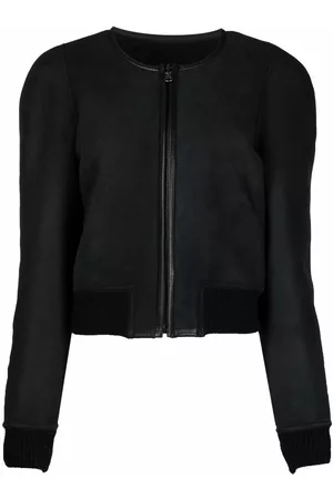 Marant Etoile Chaqueta bomber sin cuello