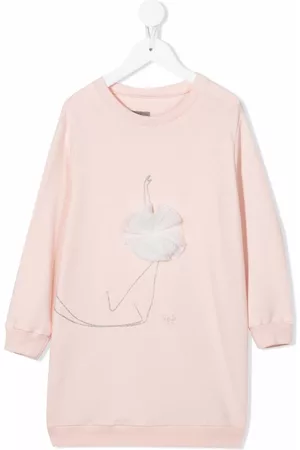 Il gufo Vestido con detalle bordado