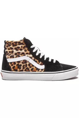 Vans Zapatillas altas Sk8 con motivo de leopardo