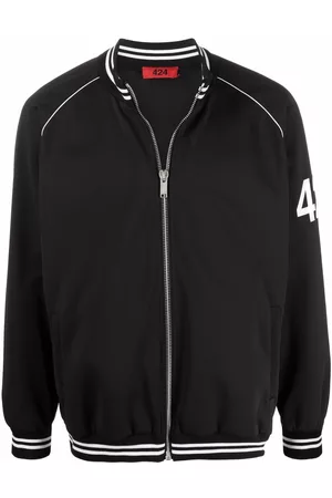 424 FAIRFAX Chaqueta bomber con logo en las mangas