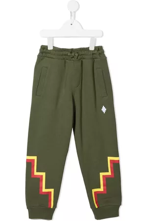 MARCELO BURLON Pantalones de chándal con motivo Cross