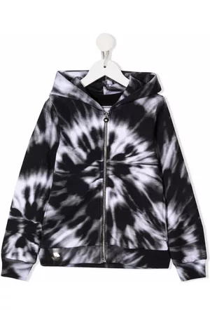 Philipp Plein Sudadera con capucha y motivo tie-dye