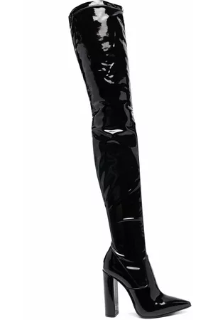 LE SILLA Megan thigh-high leather boots
