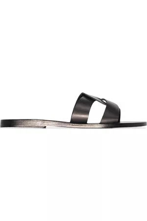 Ancient Greek Sandals Sandalias Desmos con tiras cruzadas