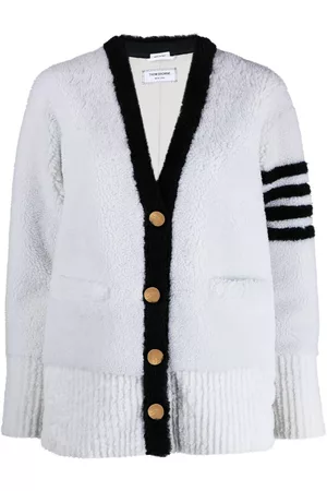 Thom Browne Cárdigan con motivo 4-Bar