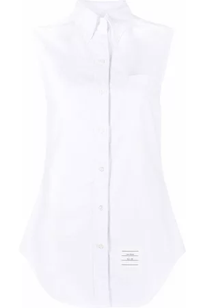 Thom Browne Camisa con cuello de pico