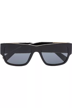 VERSACE Gafas de sol con montura rectangular
