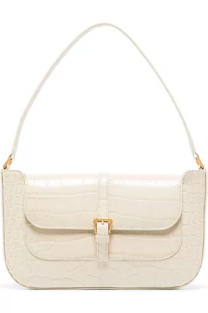 By Far Bolso de hombro con efecto de piel de cocodrilo