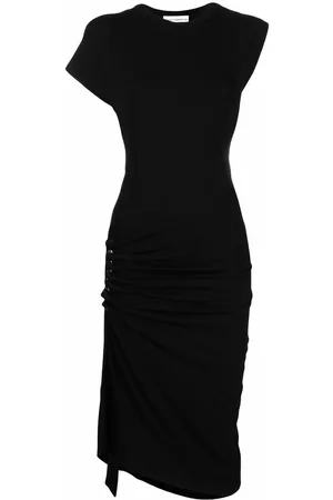 Paco rabanne Vestido midi asimétrico