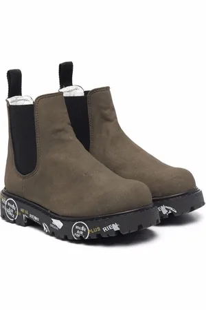 Premiata Botines con suela en contraste