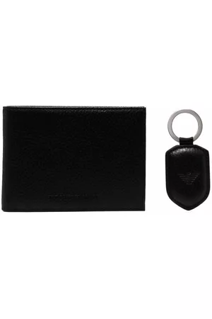 Emporio Armani Cartera plegable con etiqueta