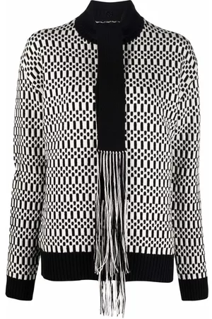 Jil Sander Jersey estampado con detalle de bufanda
