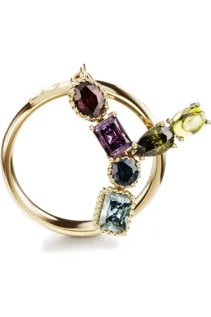 Dolce & Gabbana Anillo Rainbow Alphabet Y en oro amarillo de 18kt