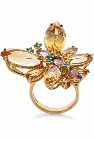 Dolce & Gabbana Anillo Spring en oro amarillo de 18 ct con gema