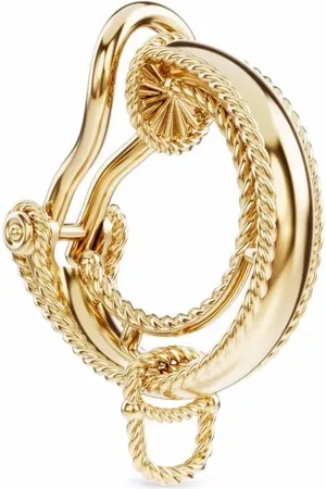 Dolce & Gabbana Aro Alphabet en oro amarillo de 18kt