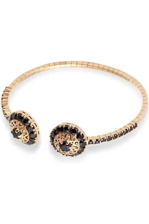 Dolce & Gabbana Brazalete Family en oro amarillo de 18kt con zafiro