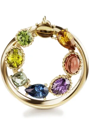 Dolce & Gabbana Anillo Rainbow Alphabet O en oro amarillo de 18kt