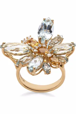 Dolce & Gabbana Anillo Spring en oro amarillo de 18 ct con diamante