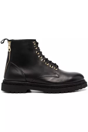 Giuliano Galiano Botas con cordones y cremallera