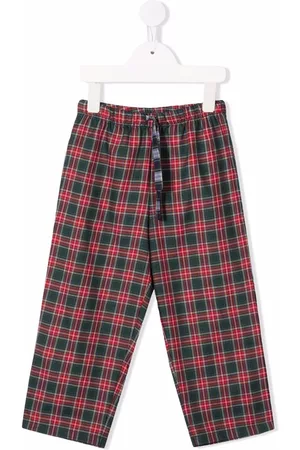 MC2 SAINT BARTH Pantalones a cuadros tartán