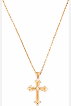 EMANUELE BICOCCHI Collar con colgante Fleury Cross