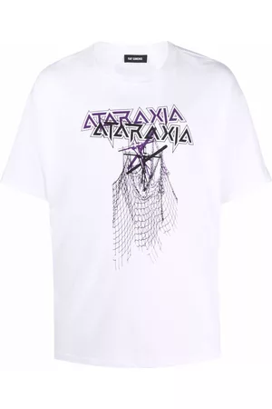 RAF SIMONS Camiseta con estampado gráfico