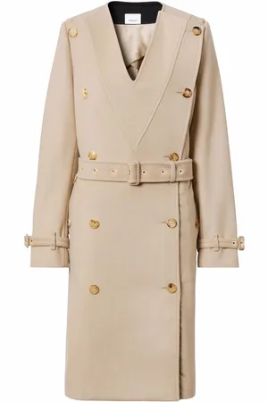 Burberry Gabardina con doble botonadura