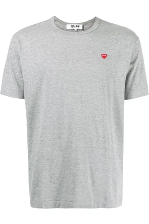 Comme des Garçons Camiseta con corazón bordado