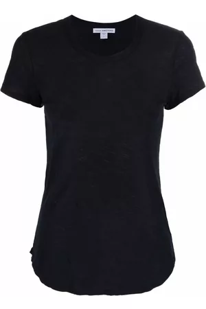 James Perse Camiseta con cuello redondo