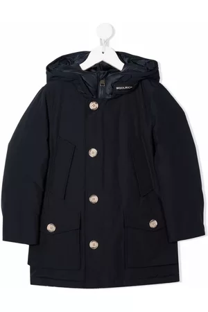 Woolrich Abrigo acolchado con capucha y logo