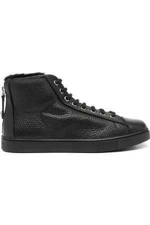 Gianvito Rossi Zapatillas altas granuladas