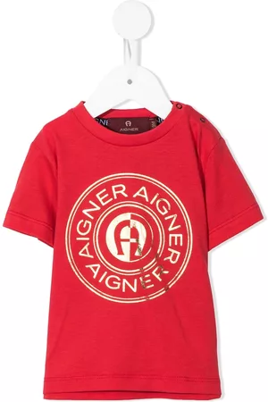 Aigner Camiseta con logo estampado
