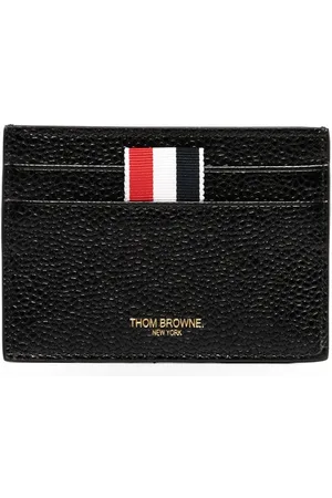 Thom Browne Tarjetero granulado