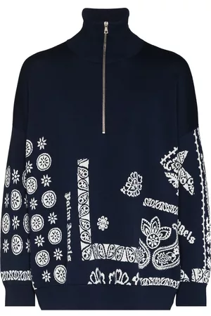 Palm Angels Jersey con motivo en intarsia