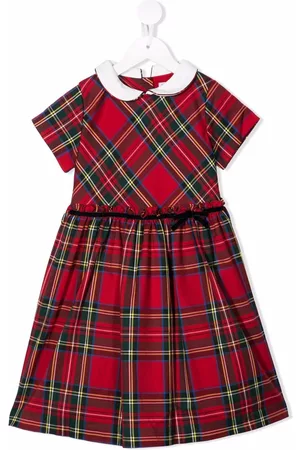 SIOLA Vestido con estampado a cuadros