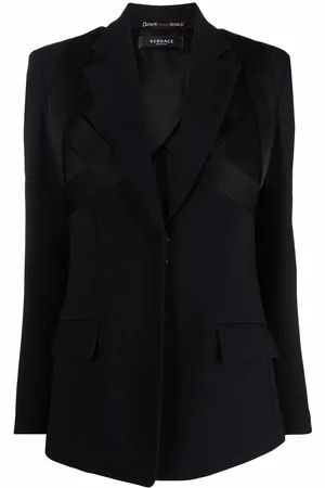 VERSACE Blazer de vestir de satén