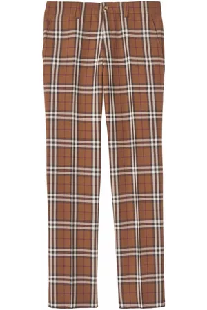 Burberry Pantalones de vestir a cuadros